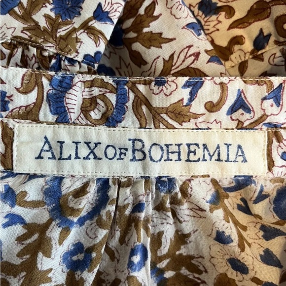 Alix of Bohemia Kitsey Hydrangea Shirt Womens Size Large - Picture 13 of 16